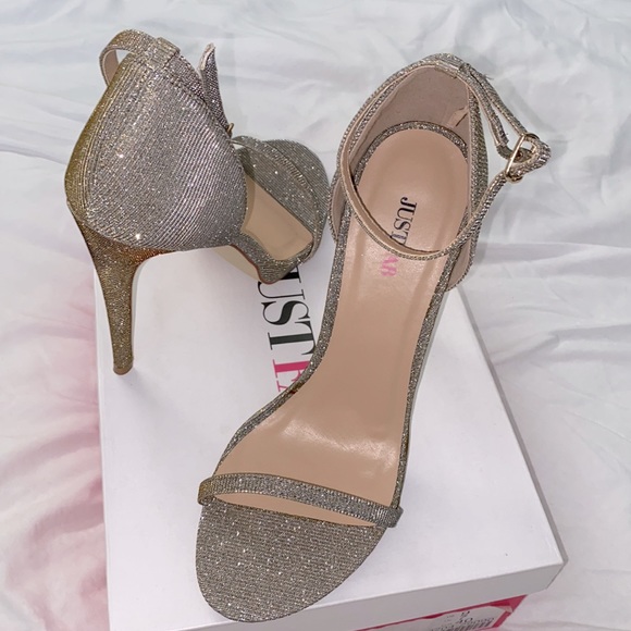 Gold heels from JustFab - Picture 2 of 4